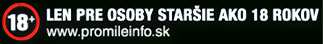 Len pre osoby staršie ako 18 rokov